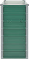 vidaXL - Plantenbak - verhoogd - 100x40x77 - cm - gegalvaniseerd - staal - groen