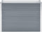 vidaXL - Plantenbak - verhoogd - 100x40x77 - cm - gegalvaniseerd - staal - grijs