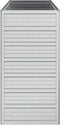 vidaXL - Plantenbak - verhoogd - 100x40x77 - cm - gegalvaniseerd - staal - zilver