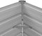 vidaXL - Plantenbak - verhoogd - 100x40x77 - cm - gegalvaniseerd - staal - antraciet