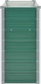vidaXL - Plantenbak - verhoogd - 100x40x77 - cm - gegalvaniseerd - staal - groen
