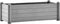 vidaXL - Plantenbak - verhoogd - 100x43x35 - cm - PP - steengrijs