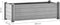 vidaXL - Plantenbak - verhoogd - 100x43x35 - cm - PP - steengrijs