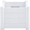 vidaXL - Plantenbak - verhoogd - 100x43x35 - cm - PP - wit