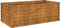 vidaXL - Plantenbak - verhoogd - 100x50x36 - cm - cortenstaal