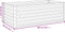 vidaXL - Plantenbak - verhoogd - 100x50x36 - cm - cortenstaal