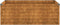vidaXL - Plantenbak - verhoogd - 100x50x36 - cm - cortenstaal