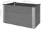 vidaXL - Plantenbak - verhoogd - 100x50x54 - cm - HKC - grijs