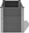 vidaXL - Plantenbak - verhoogd - 100x50x54 - cm - HKC - grijs