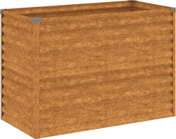 vidaXL - Plantenbak - verhoogd - 100x50x69 - cm - cortenstaal