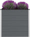 vidaXL - Plantenbak - verhoogd - 100x50x91 - cm - HKC - grijs
