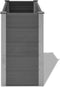vidaXL - Plantenbak - verhoogd - 100x50x91 - cm - HKC - grijs
