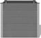 vidaXL - Plantenbak - verhoogd - 100x50x91 - cm - HKC - grijs