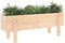 vidaXL - Plantenbak - verhoogd - 101x30x38 - cm - massief - grenenhout