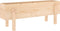 vidaXL - Plantenbak - verhoogd - 101x30x38 - cm - massief - grenenhout