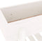 vidaXL - Plantenbak - verhoogd - 101x30x69 - cm - massief - grenenhout - wit
