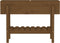 vidaXL - Plantenbak - verhoogd - 101x30x69 - cm - massief - grenenhout - honingbruin