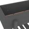 vidaXL - Plantenbak - verhoogd - 101x30x69 - cm - massief - grenenhout - grijs