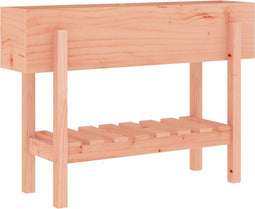 vidaXL - Plantenbak - verhoogd - 101x30x69 - cm - massief - douglashout