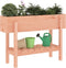 vidaXL - Plantenbak - verhoogd - 101x30x69 - cm - massief - douglashout