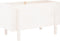 vidaXL - Plantenbak - verhoogd - 101x50x57 - cm - massief - grenenhout - wit