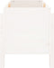 vidaXL - Plantenbak - verhoogd - 101x50x57 - cm - massief - grenenhout - wit