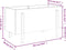 vidaXL - Plantenbak - verhoogd - 101x50x57 - cm - massief - grenenhout - honingbruin
