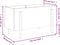 vidaXL - Plantenbak - verhoogd - 101x50x57 - cm - massief - grenenhout - zwart