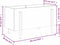 vidaXL - Plantenbak - verhoogd - 101x50x57 - cm - massief - grenenhout - wit