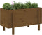 vidaXL - Plantenbak - verhoogd - 101x50x57 - cm - massief - grenenhout - honingbruin