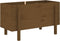 vidaXL - Plantenbak - verhoogd - 101x50x57 - cm - massief - grenenhout - honingbruin