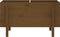 vidaXL - Plantenbak - verhoogd - 101x50x57 - cm - massief - grenenhout - honingbruin
