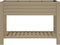 vidaXL - Plantenbak - verhoogd - 110x45x79 - cm - polypropeen - lichtbruin