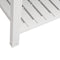 vidaXL - Plantenbak - verhoogd - 110x45x79 - cm - polypropeen - wit