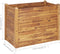 vidaXL - Plantenbak - verhoogd - 110x60x84 - cm - massief - acaciahout