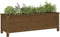vidaXL - Plantenbak - verhoogd - 119,5x40x39 - cm - massief - grenen - honingbruin