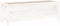 vidaXL - Plantenbak - verhoogd - 119,5x40x39 - cm - massief - grenenhout - wit