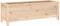 vidaXL - Plantenbak - verhoogd - 119,5x40x39 - cm - massief - grenenhout