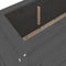vidaXL - Plantenbak - verhoogd - 119,5x40x39 - cm - massief - grenenhout - grijs