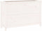 vidaXL - Plantenbak - verhoogd - 119,5x40x78 - cm - massief - grenenhout - wit