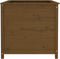 vidaXL - Plantenbak - verhoogd - 119,5x82,5x78 - cm - massief - grenen - honingbruin