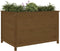 vidaXL - Plantenbak - verhoogd - 119,5x82,5x78 - cm - massief - grenen - honingbruin