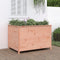 vidaXL - Plantenbak - verhoogd - 119,5x82,5x78 - cm - massief - douglashout