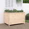vidaXL - Plantenbak - verhoogd - 119,5x82,5x78 - cm - massief - grenenhout