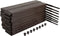vidaXL - Plantenbak - verhoogd - 120x120x20 - cm - polypropeen