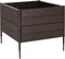 vidaXL - Plantenbak - verhoogd - 120x120x20 - cm - polypropeen