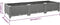 vidaXL - Plantenbak - verhoogd - 120x40x23 - cm - polypropeen