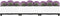 vidaXL - Plantenbak - verhoogd - 120x40x23 - cm - polypropeen