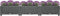 vidaXL - Plantenbak - verhoogd - 120x40x23 - cm - polypropyleen