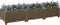 vidaXL - Plantenbak - verhoogd - 120x40x23 - cm - polypropyleen